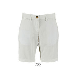 BERMUDA FEMME BLANC