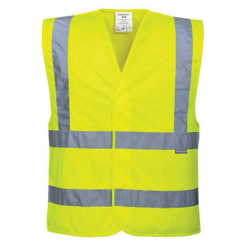 GILET JAUNE HAUTE VISIBILITE JAUNE