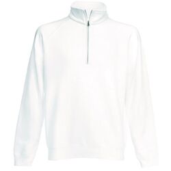 SWEAT-SHIRT COL ZIPPE