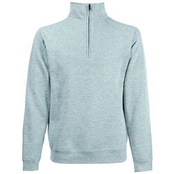 SWEAT-SHIRT COL ZIPPE