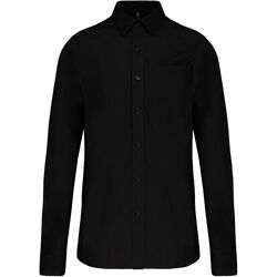CHEMISE MANCHES LONGUES HOMME NOIR