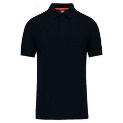 POLO MANCHES COURTES HOMME NOIR