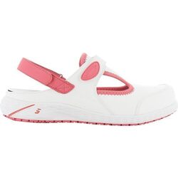 Sabots non sécurité femme CARLY OB SRC ESD FUCHSIA