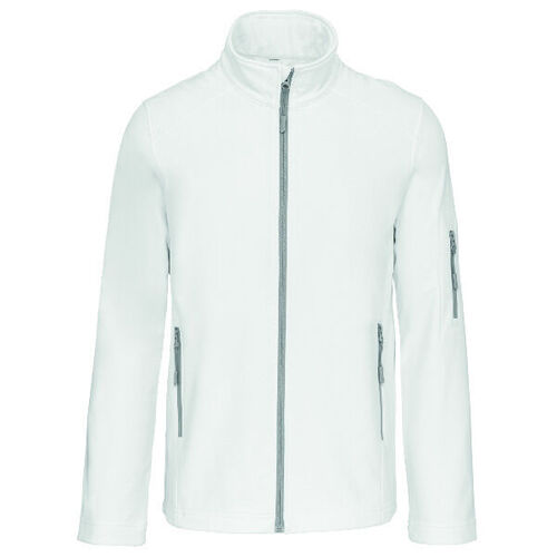VESTE SOFTSHELL HOMME BLANCHE - K401