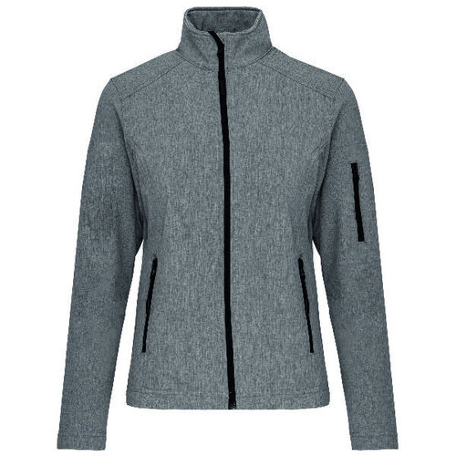 VESTE SOFTSHELL FEMME MARL GREY - K400