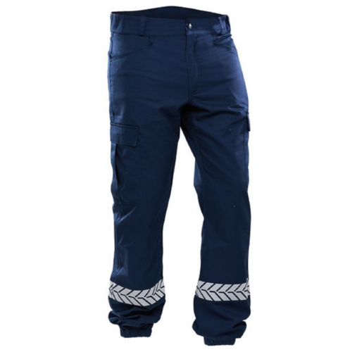 PANTALON SECURITE PRIVEE AVEC BANDES HV