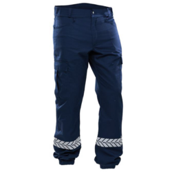 PANTALON SECURITE PRIVEE AVEC BANDES HV