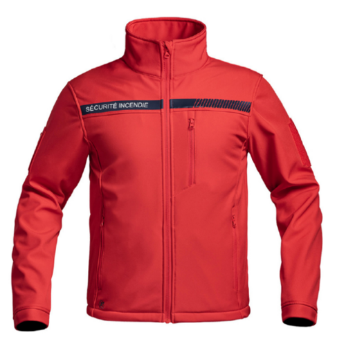BLOUSON SOFTSHELL SECURITE INCENDIE