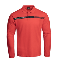 POLO MANCHES LONGUES SECURITE INCENDIE