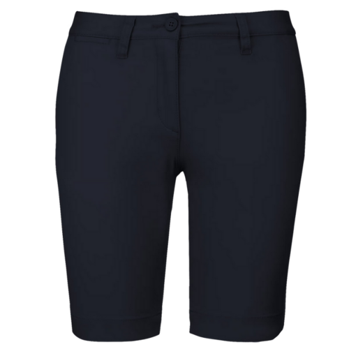 BERMUDA CHINO FEMME MARINE