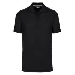 POLO MANCHES COURTES HOMME NOIR