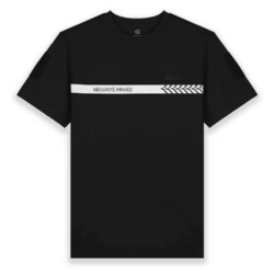 TEE-SHIRT SECURITE PRIVE NOIR TEE-SHIRT SECURITE PRIVE NOIR