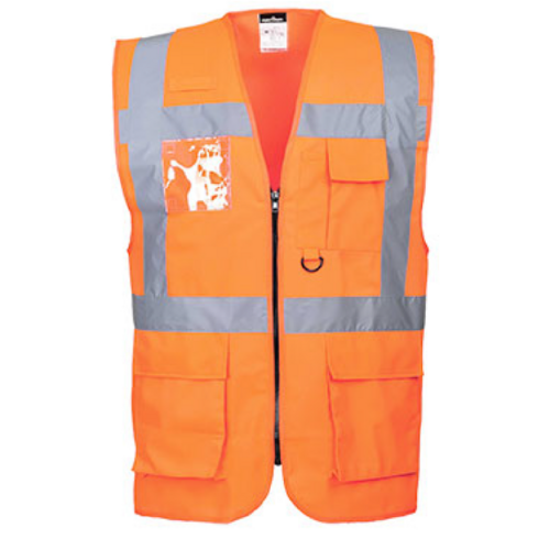 GILET HAUTE VISIBILITE REPORTER ORANGE