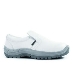 Mocassins de s&eacute;curit&eacute; homme PLUTONE S2 SRC BLANC Montpellier