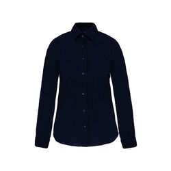 Chemise ML Femme Coton Stretch