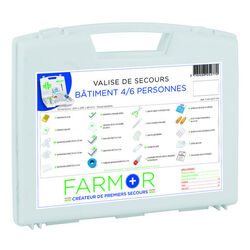 Valise secours BATIMENT 4/6 PERSONNES Montpellier